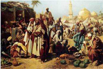 unknow artist Arab or Arabic people and life. Orientalism oil paintings  382 Germany oil painting art